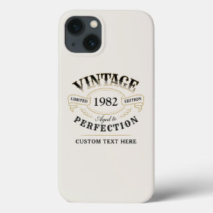 Para iPhone 13 Funda De Perfección De La Vintage Beige Personaliz