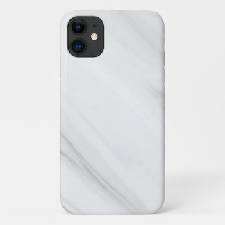 Para iPhone 11 funda de piedra de mármol Mate Barely There