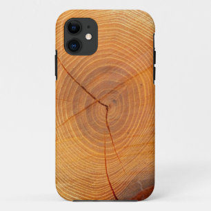 Funda de sección transversal de árbol de acacia pa