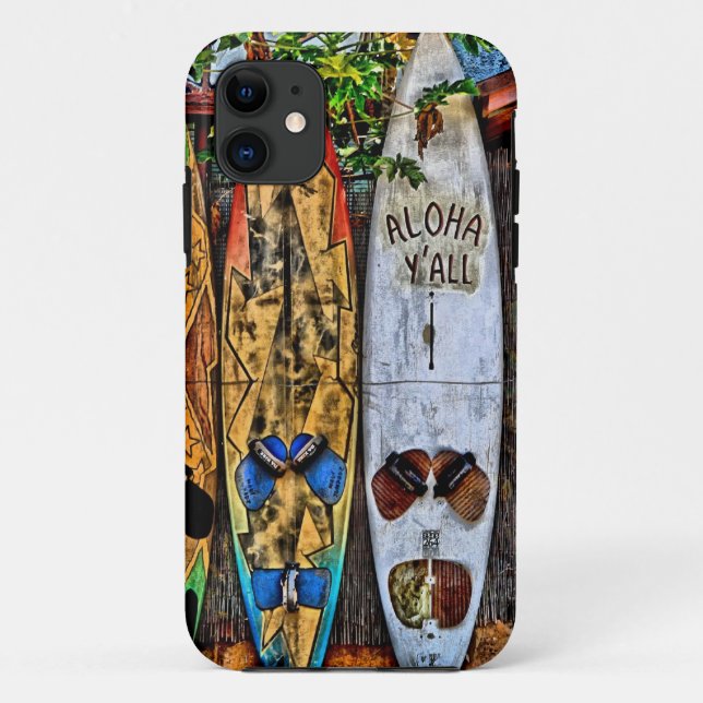 Case-Mate Para iPhone Funda de Surfboard Aloha Y'ALL (Reverso)