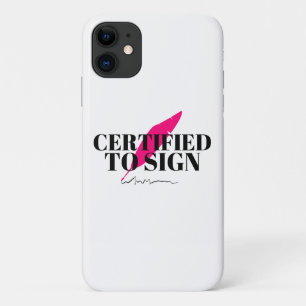 Para iPhone 11 Funda de telefonía móvil certificado al Rótulo