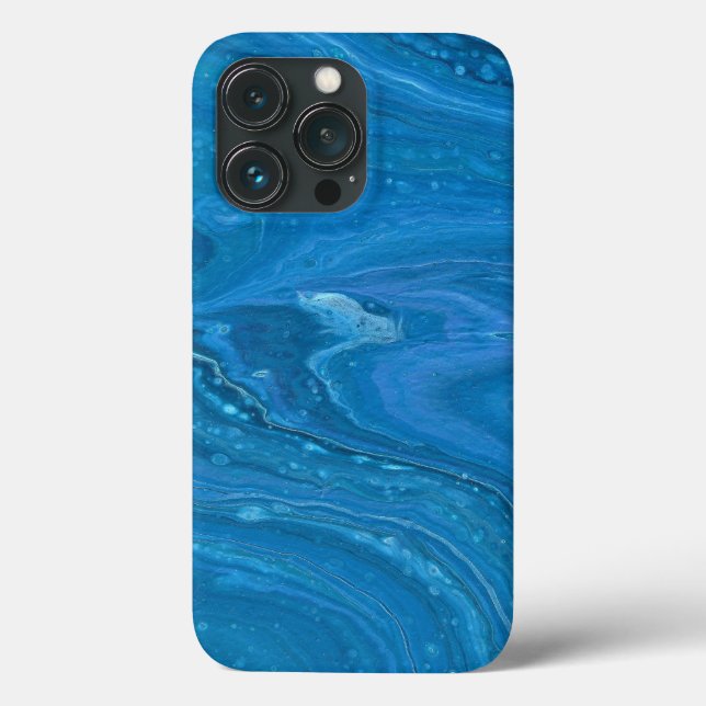 Case-Mate Para iPhone Funda de teléfono abstracta Cool Blue Eagle Eye 3 (Reverso )