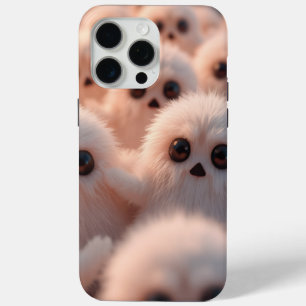 Para iPhone 15 Pro Max Funda de teléfono Amigos Esponjosos