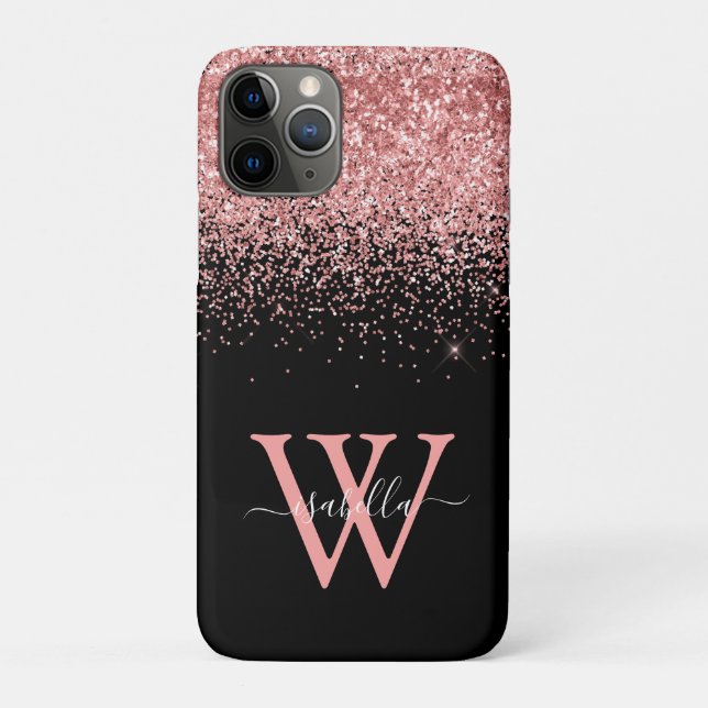 Case-Mate Para iPhone Funda de teléfono celular monogramada rosa  (Reverso)