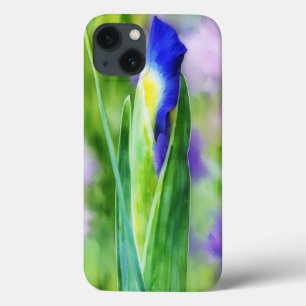 Para iPhone 13 Funda de teléfono con arte de estilo abstracto de 