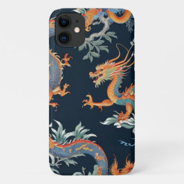 Para iPhone 11 Funda de teléfono con Chinoiserie