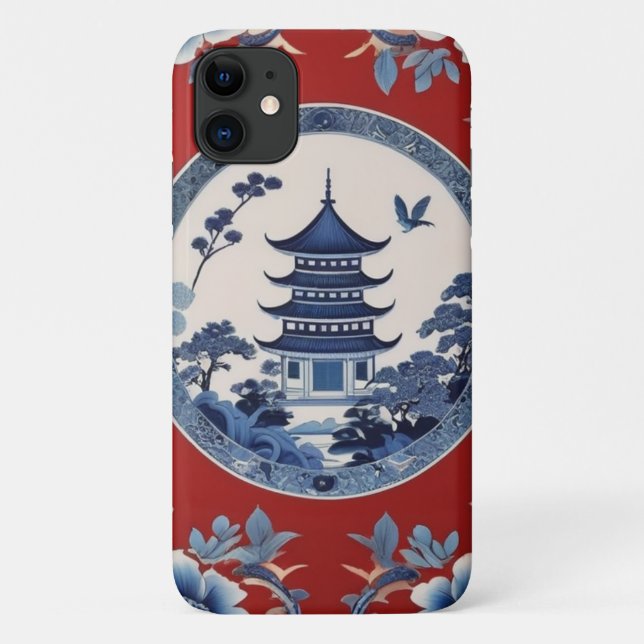 Case-Mate Para iPhone Funda de teléfono con Chinoiserie (Reverso)