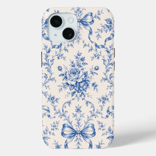 Case-Mate Para iPhone Funda de teléfono con estampado de toile de cinta  (Reverso )