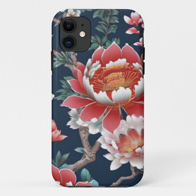 Case-Mate Para iPhone Funda de teléfono con estilo Chinoiserie (Reverso)