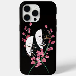 Para iPhone 15 Pro Max Funda de teléfono con máscara