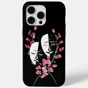 Para iPhone 15 Pro Max Funda de teléfono con máscara