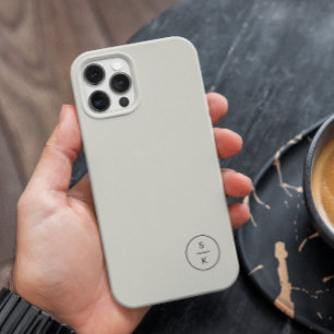Funda Para iPhone 14 Pro Max De Case-Mate Funda de teléfono con monograma moderno simple