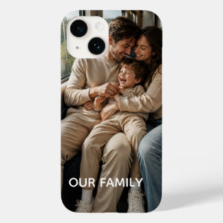 Funda Para iPhone 14 De Case-Mate Funda de teléfono con nombre de familia personaliz