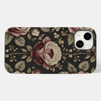 Funda Para iPhone 14 De Case-Mate Funda de teléfono con patrón de rosa floral vintag
