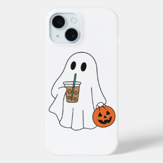 Para iPhone 15 Funda de teléfono con tema de Halloween