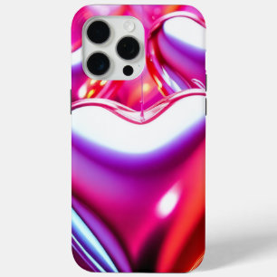Para iPhone 15 Pro Max Funda de teléfono corazones Y2K