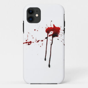 Para iPhone 11 Funda de teléfono de 5/5 de AOM Design (sangre)