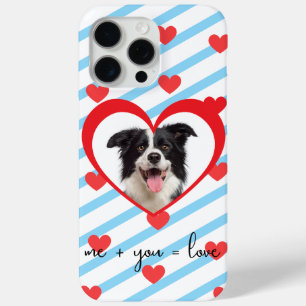 Para iPhone 15 Pro Max Funda de teléfono de amor de perro lindo – Tú + Yo
