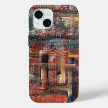Funda de teléfono de arte abstracto