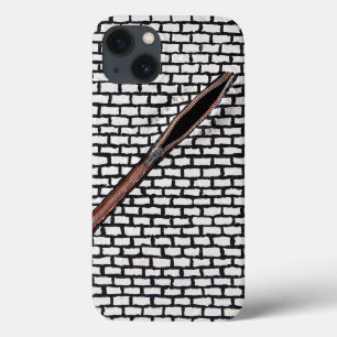 Para iPhone 13 Funda de teléfono de arte conceptual Fly Wall