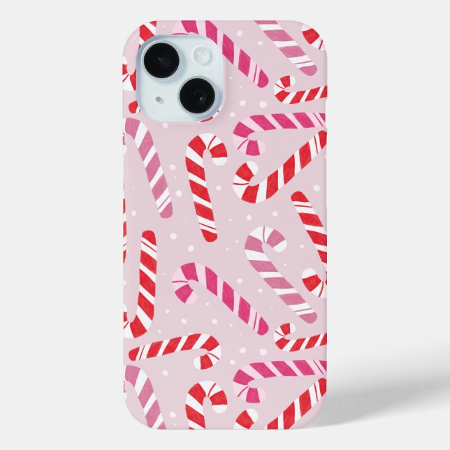 Case-Mate Para iPhone Funda de teléfono de bastón de caramelo adorable (Reverso )