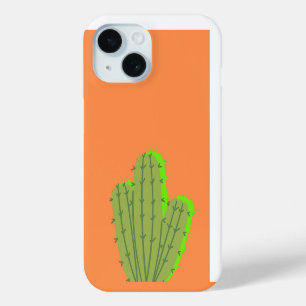 Para iPhone 15 Funda de teléfono de cactus lindo   Funda minimali
