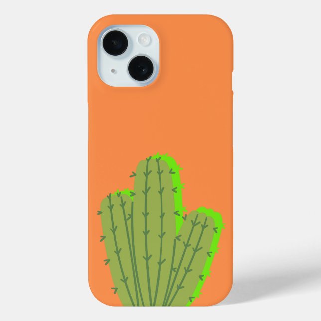 Case-Mate Para iPhone Funda de teléfono de cactus lindo | Funda minimali (Reverso )