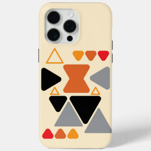 Para iPhone 15 Pro Max Funda de teléfono de crema boho de mediados de sig