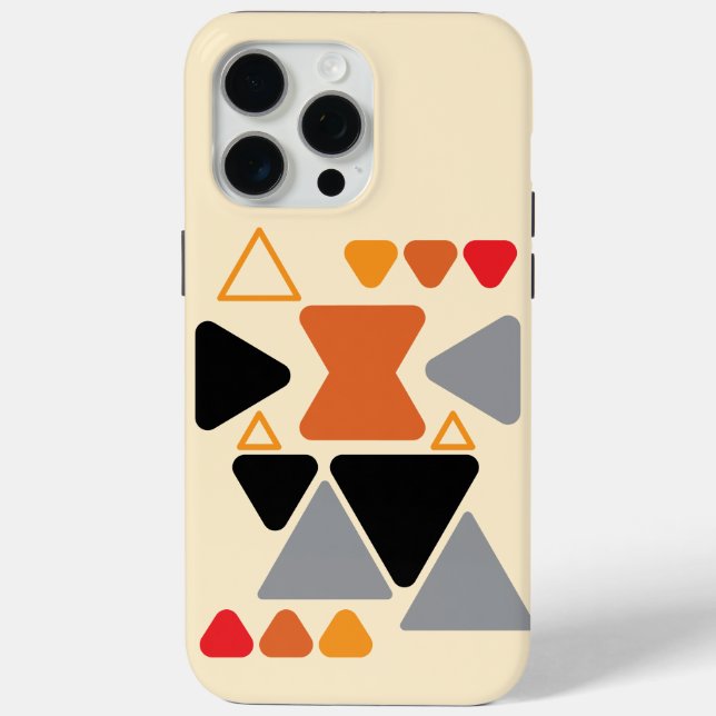 Case-Mate Para iPhone Funda de teléfono de crema boho de mediados de sig (Reverso )