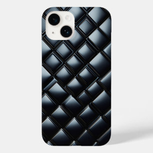 Funda Para iPhone 14 De Case-Mate Funda de teléfono de diamante metálico negro de lu