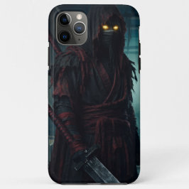 Para iPhone 11 Pro Max Funda de teléfono de estilo anime Cyberpunk Shadow