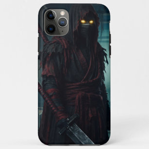 Para iPhone 11 Pro Max Funda de teléfono de estilo anime Cyberpunk Shadow
