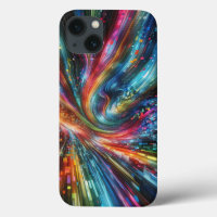 Funda de teléfono de fibra digital radiante - Vibr