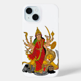 Para iPhone 15 Funda de teléfono de la diosa Durga