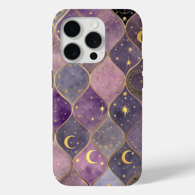 Case-Mate Para iPhone Funda de teléfono de Luna Mística – Diseño Celesti (Reverso )