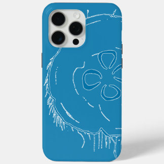 Para iPhone 15 Pro Max Funda de teléfono de medusa luna