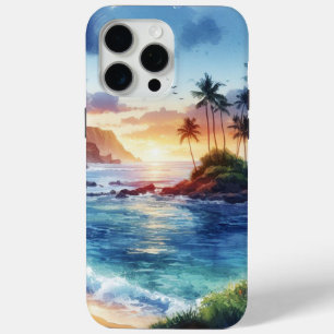 Para iPhone 15 Pro Max Funda de teléfono de naturaleza y paisaje