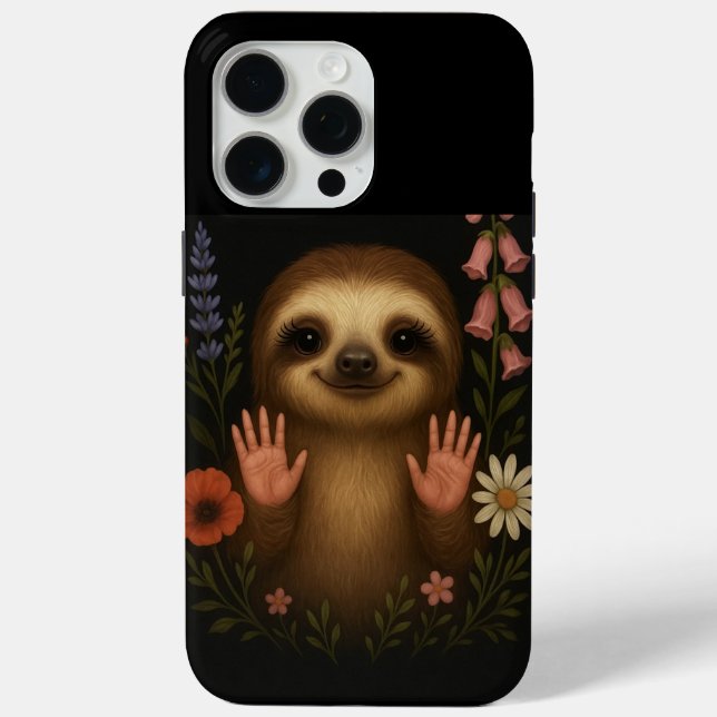 Case-Mate Para iPhone Funda de teléfono de perezoso lindo (Reverso )