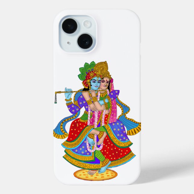 Case-Mate Para iPhone Funda de teléfono de Radha Krishna (Reverso )
