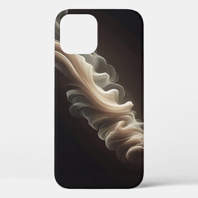 Case-Mate Para iPhone Funda de teléfono de seda abstracta elegante - Min (Reverso )
