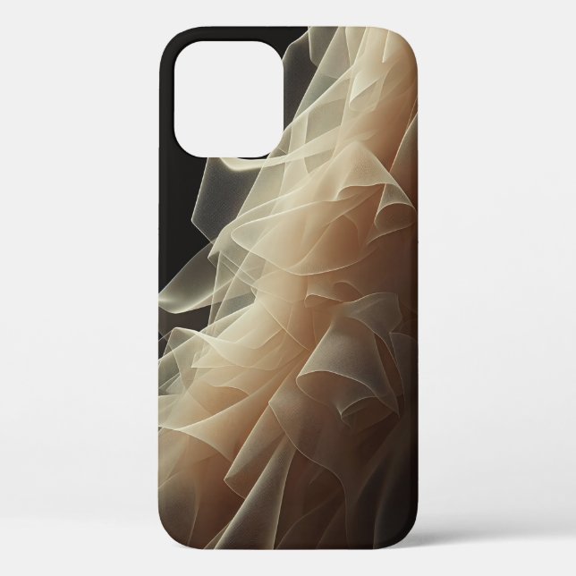 Case-Mate Para iPhone Funda de teléfono de tul de encaje etéreo abstract (Reverso )