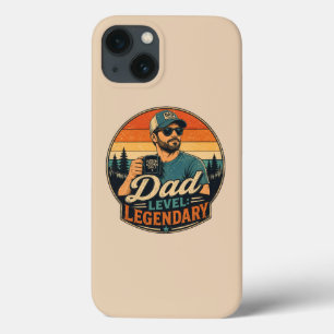 Para iPhone 13 Funda de teléfono del Día del Padre Retro Vintage