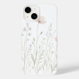 Funda Para iPhone 14 De Case-Mate Funda de teléfono floral de pradera estilo botánic