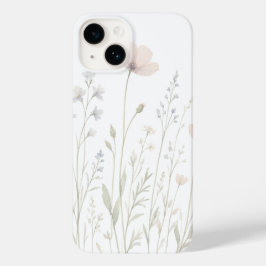 Funda Para iPhone 14 De Case-Mate Funda de teléfono floral de pradera estilo botánic