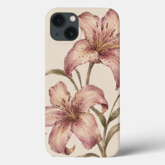 Para iPhone 13 Funda de teléfono floral moderna