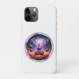 Para iPhone 11 Pro Funda de teléfono Galaxy Meditador Cósmico
