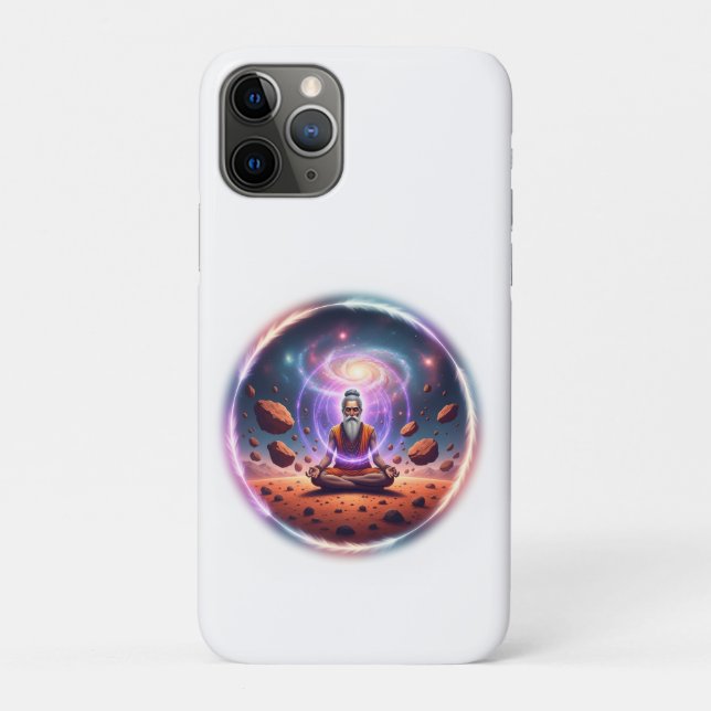Case-Mate Para iPhone Funda de teléfono Galaxy Meditador Cósmico (Reverso)