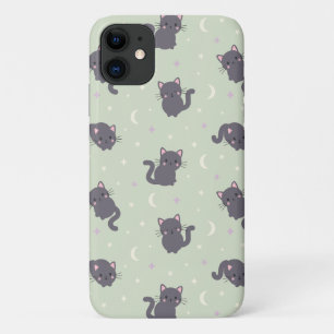 Para iPhone 11 Funda de teléfono gato gris lindo Sage