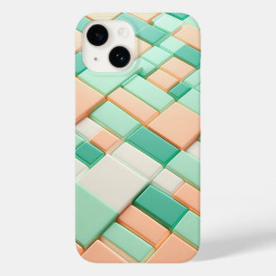 Funda Para iPhone 14 De Case-Mate Funda de teléfono geométrica pastel moderna de men