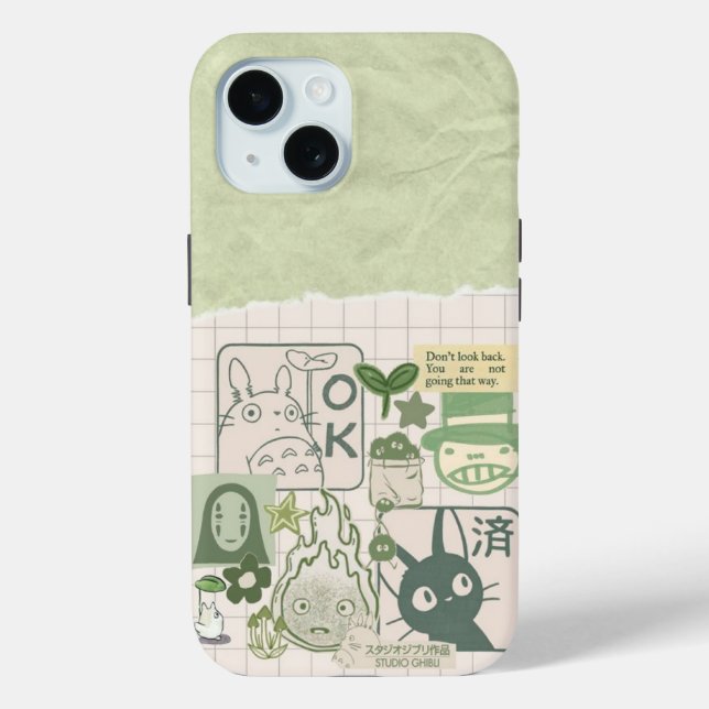 Case-Mate Para iPhone funda de teléfono ghibli mate (Reverso )
